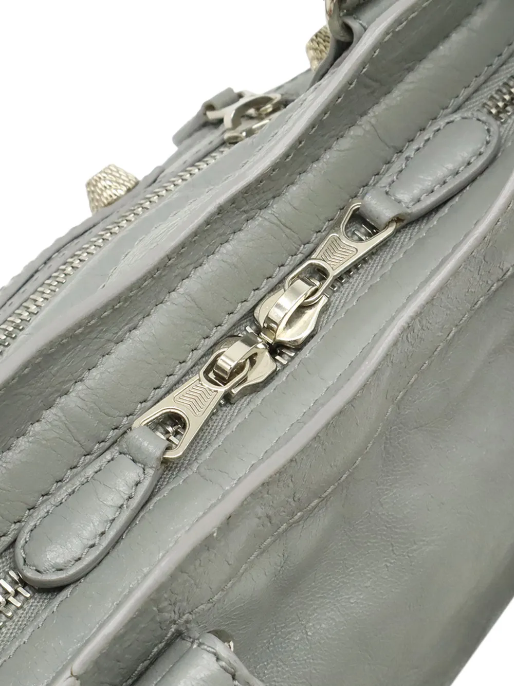 Balenciaga Pre-Owned 2018-2026 Mini Lambskin Motocross Giant 21