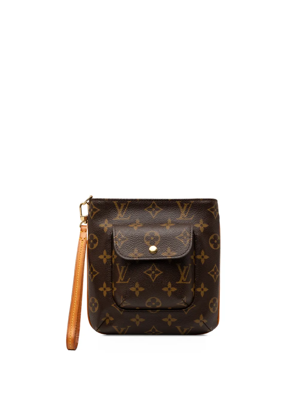 Louis Vuitton Pre-Owned 2003 Monogram Partition clutch bag - Marrone
