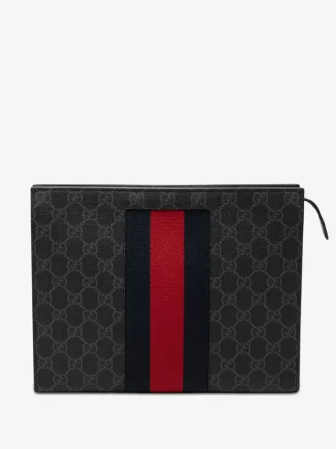Gucci Pre-Owned bolsa de mano GG Supreme con Web 2000-2015