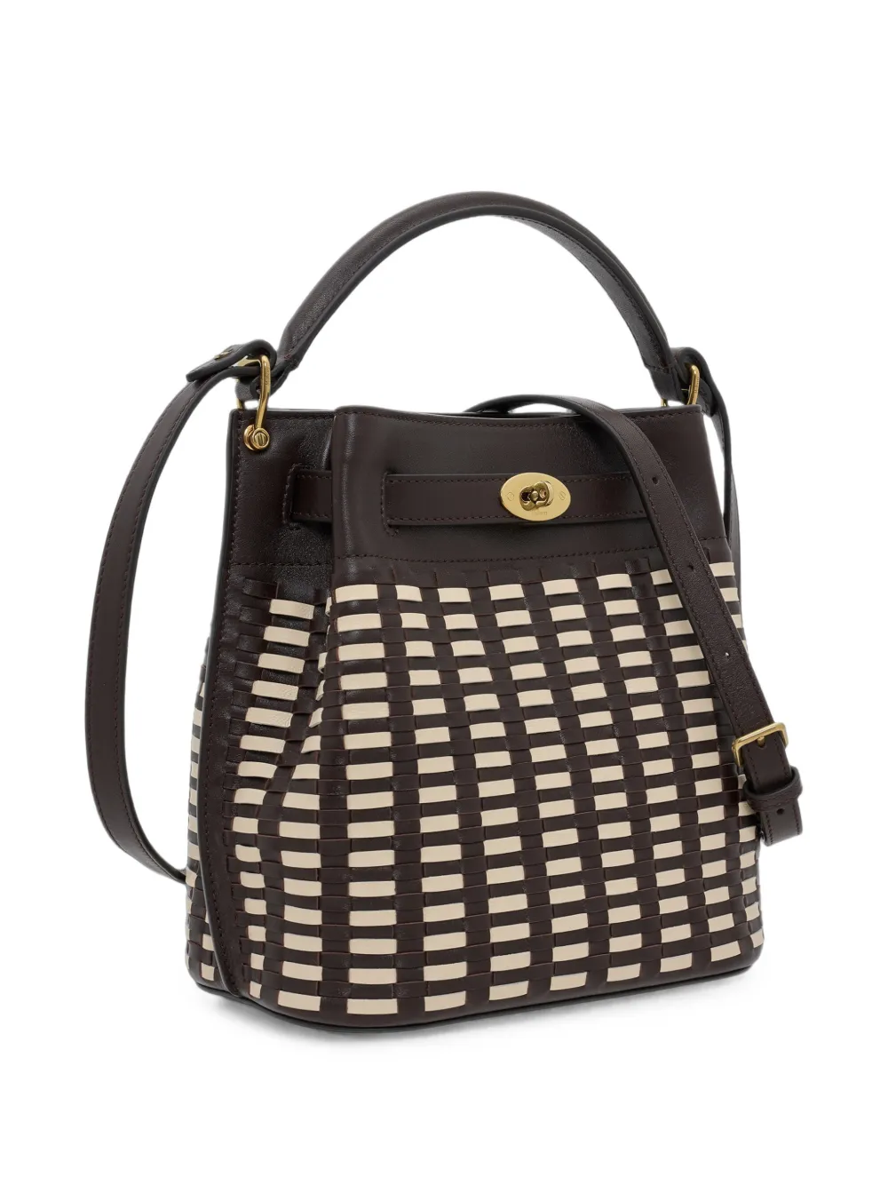 Mulberry Islington Bucket-shopper Bruin