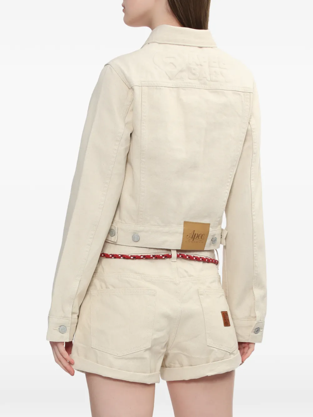 APEE™ by *A BATHING APE Denim jack Beige