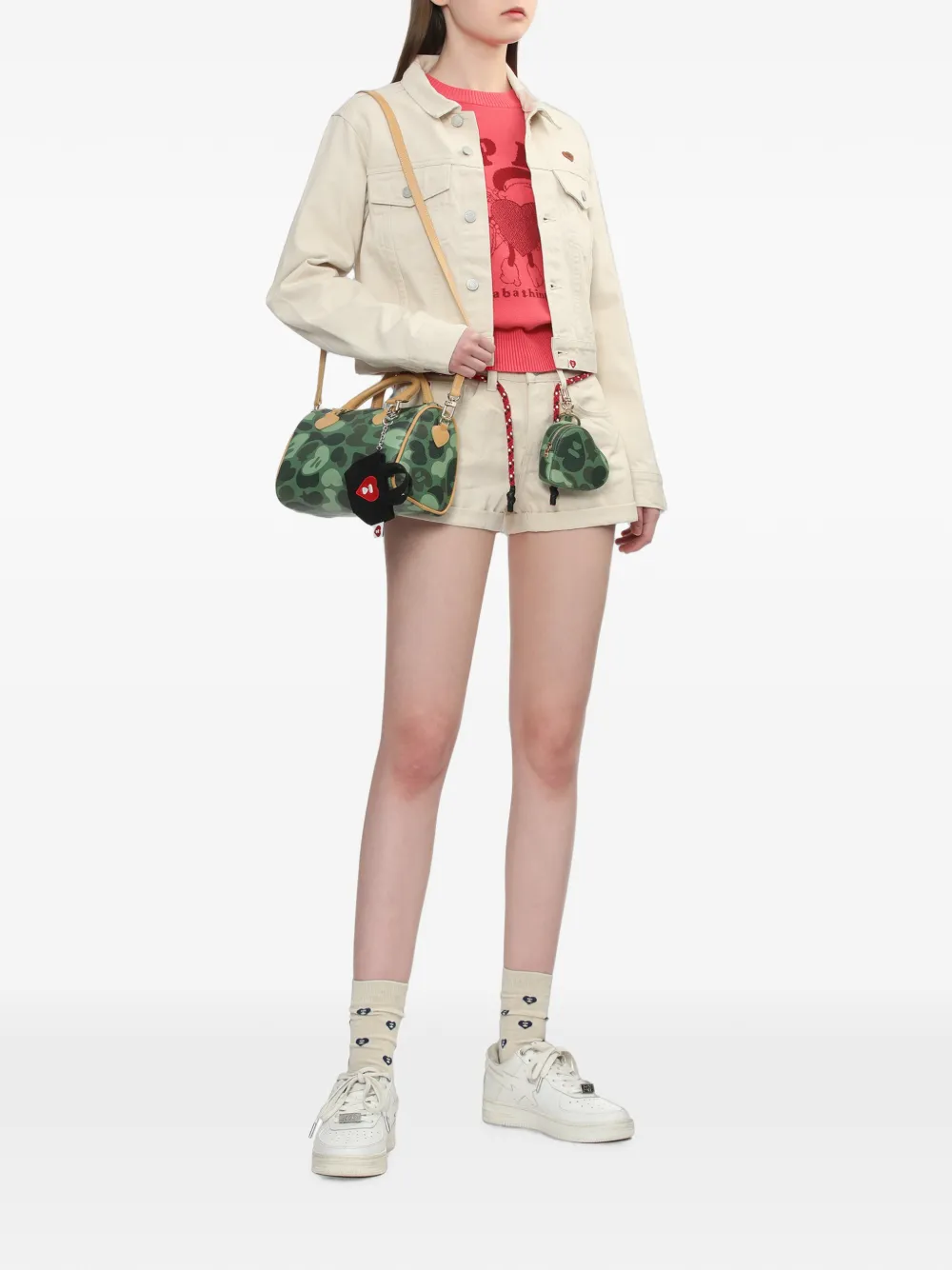 APEE™ by *A BATHING APE Denim jack Beige