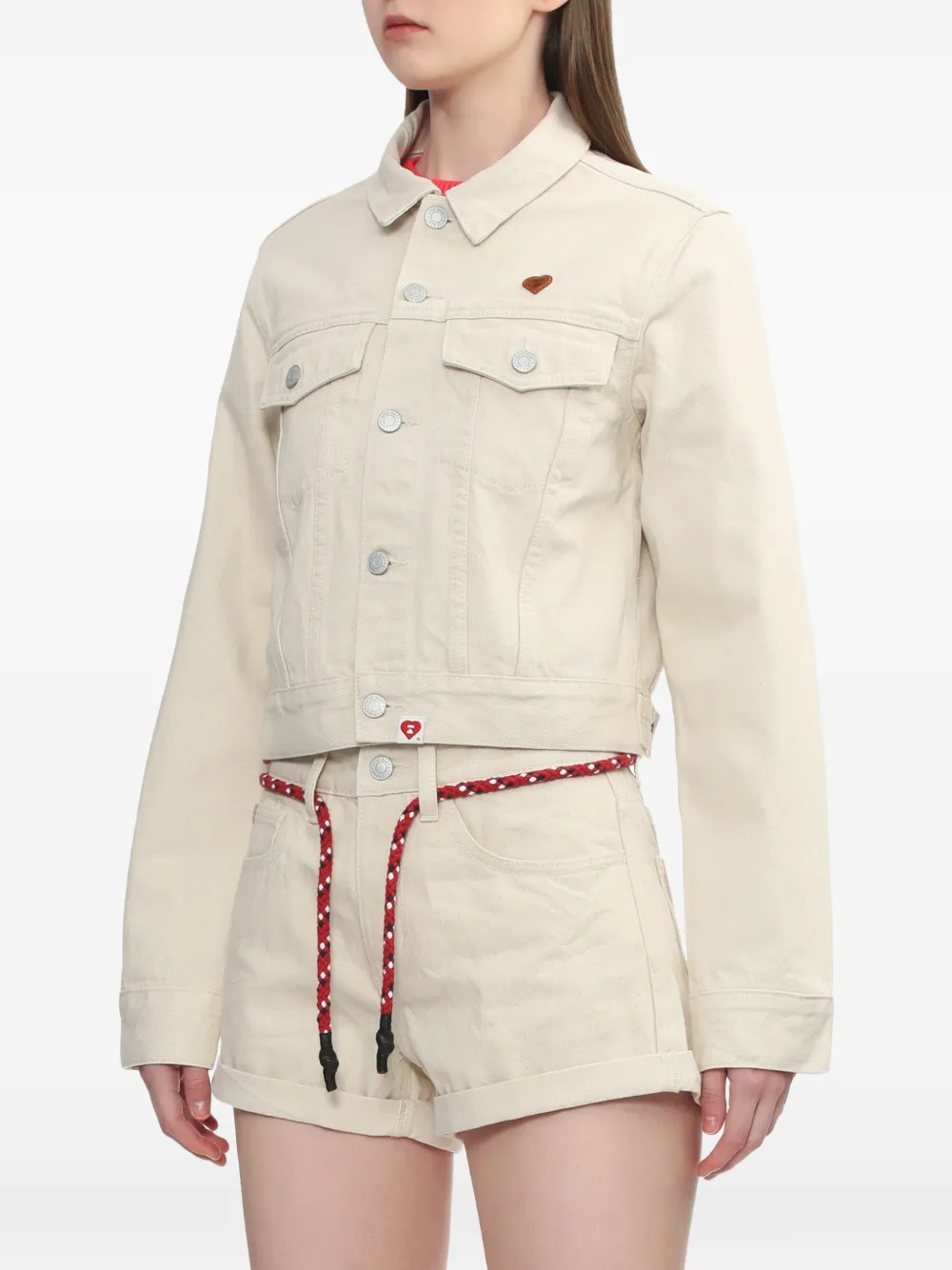 APEE™ by *A BATHING APE Denim jack Beige