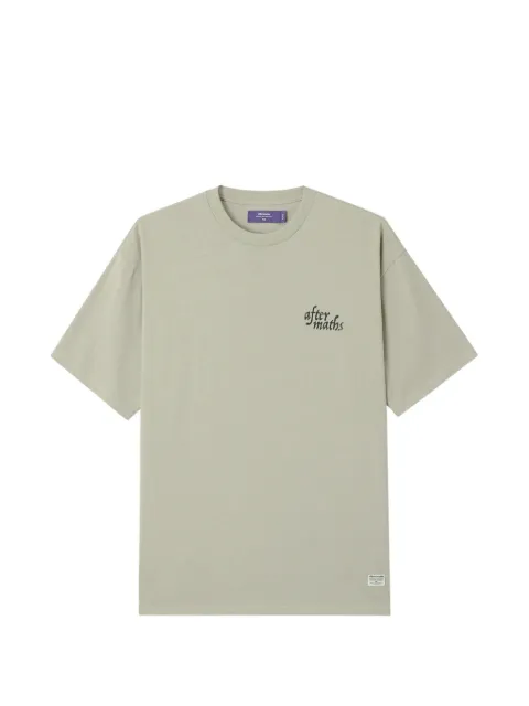 aftermaths graphic-print cotton T-shirt