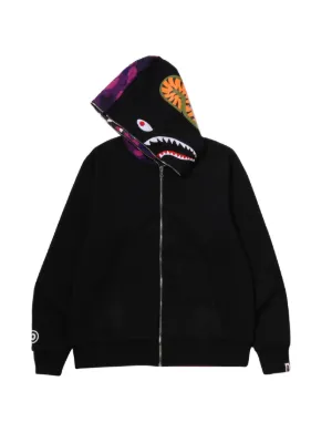 A BATHING APE® ジップアップ パーカー | ブラック | FARFETCH JP