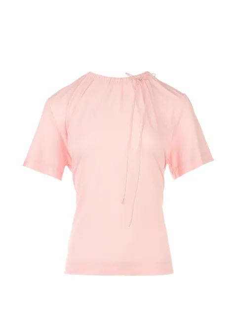 Simone Rocha drawstring gathered T-shirt