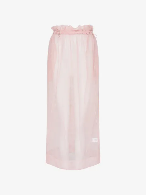 Simone Rocha tulle ruffled maxi skirt