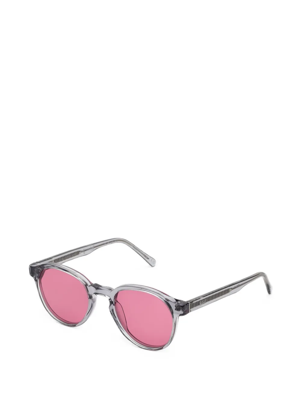 Retrosuperfuture The Warhol bril met rond montuur Zilver