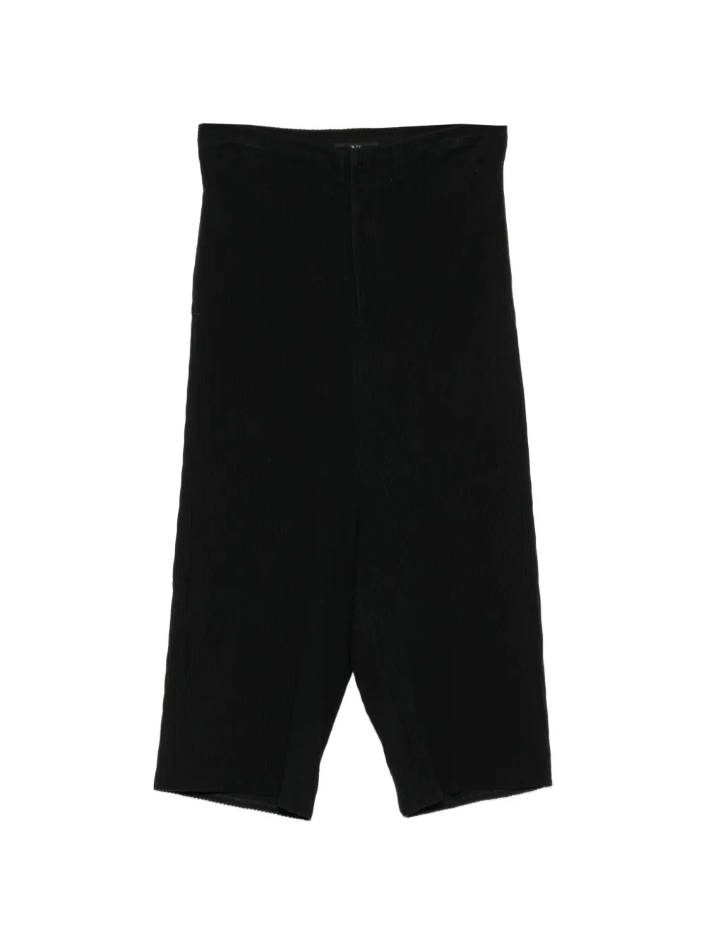 Y's ribbed-knit trousers - Nero