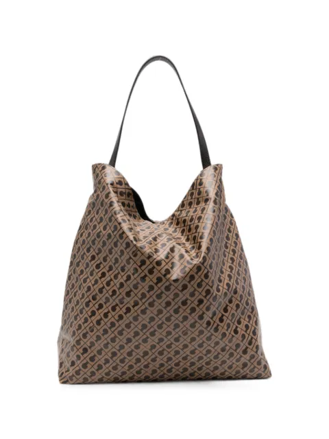 Gherardini monogram-print tote bag