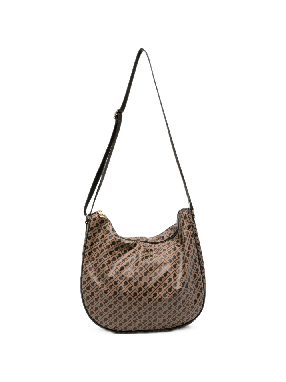 Gherardini logo-print shoulder bag - Toni neutri