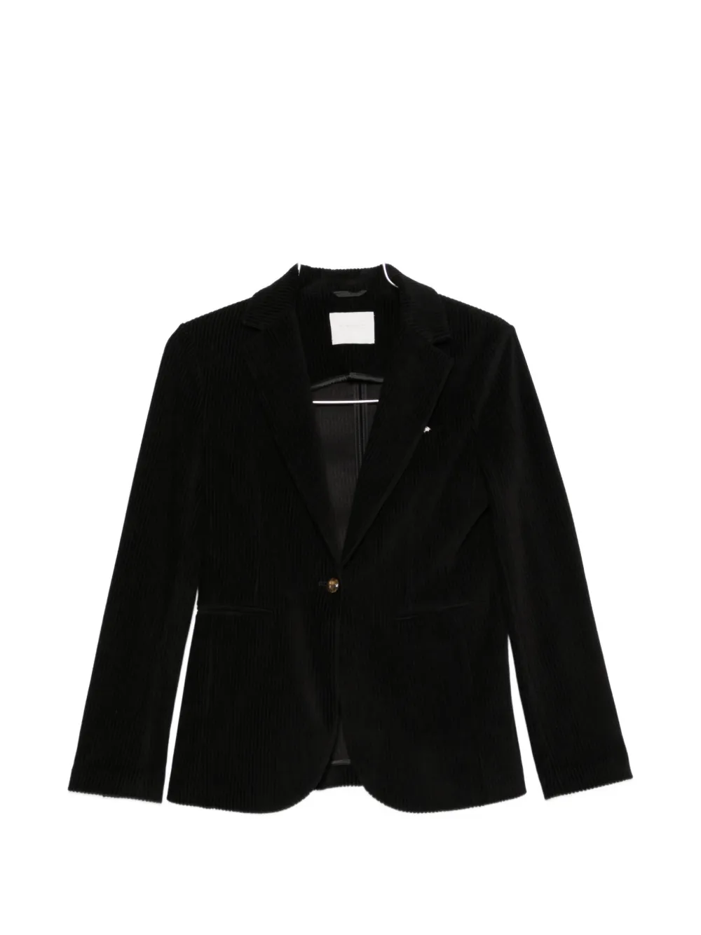Circolo 1901 corduroy single-breasted jacket - Schwarz