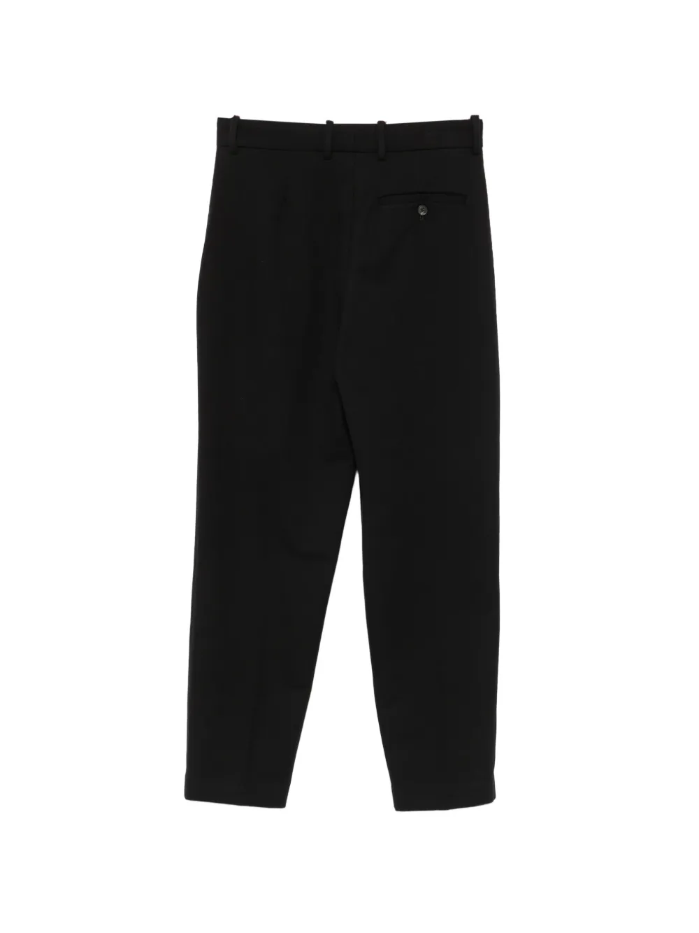 Circolo 1901 Slim-fit broek met riemlussen Zwart