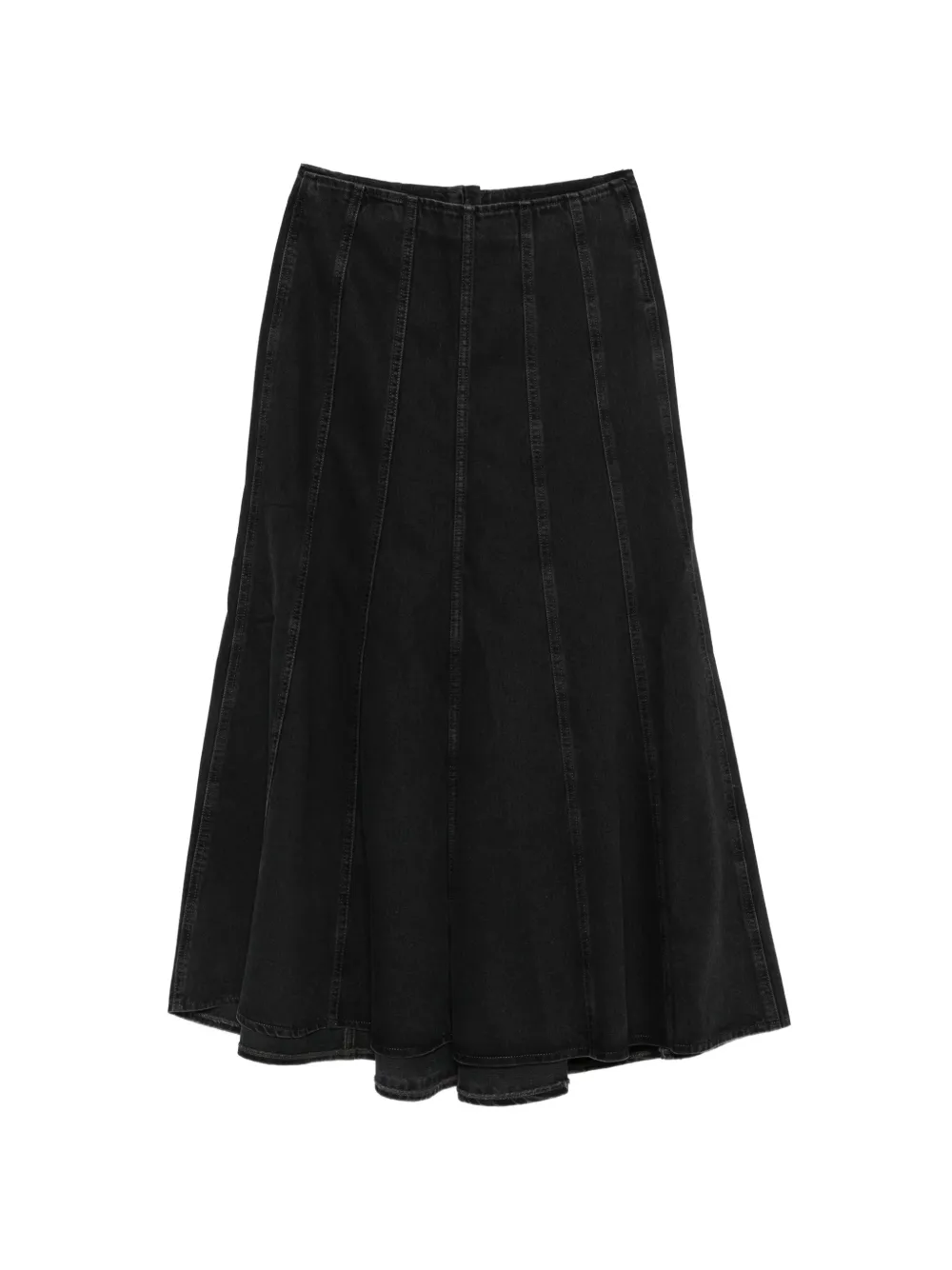 Levi's panelled denim maxi skirt