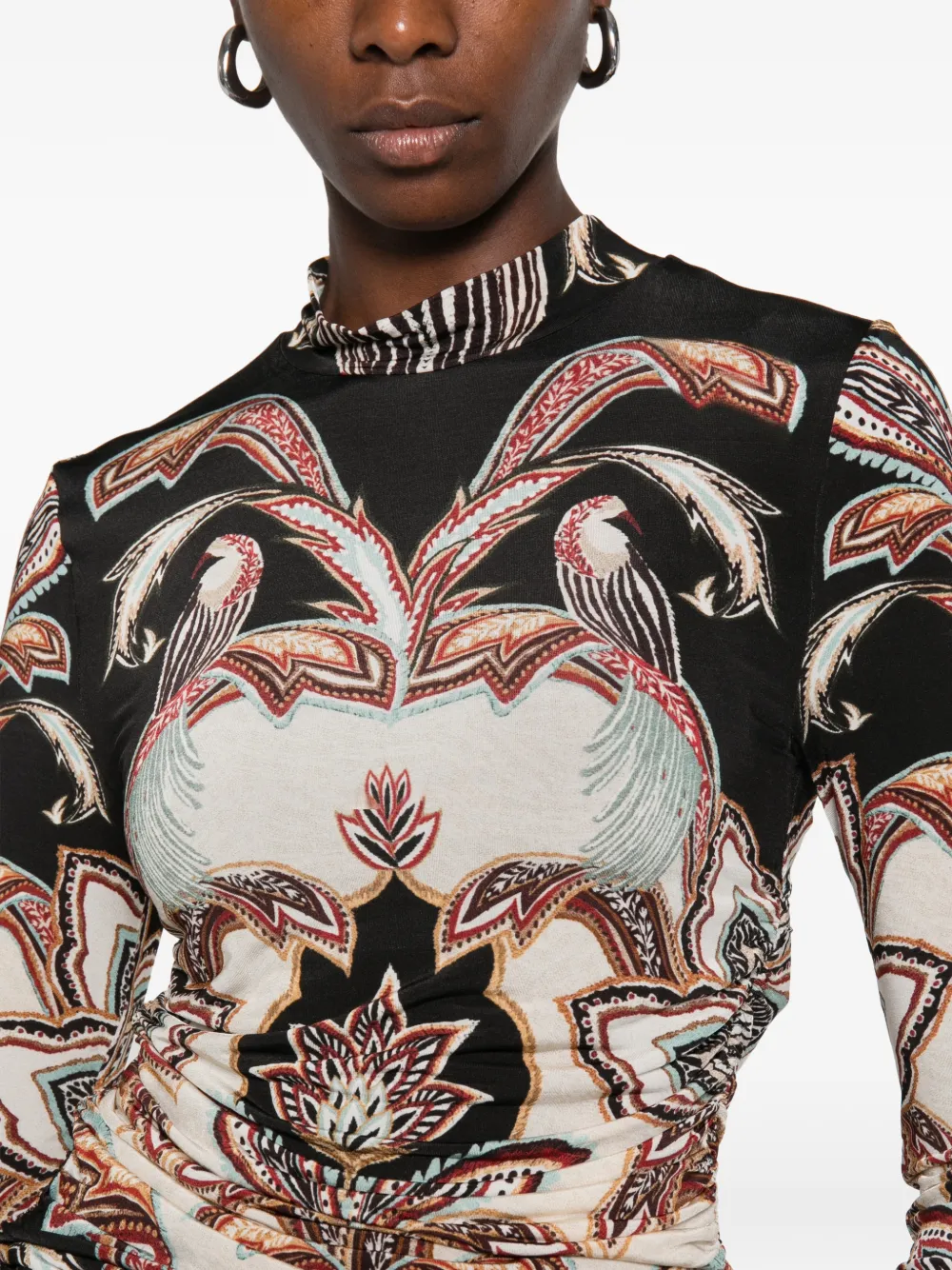 FARM Rio T-shirt met print Zwart