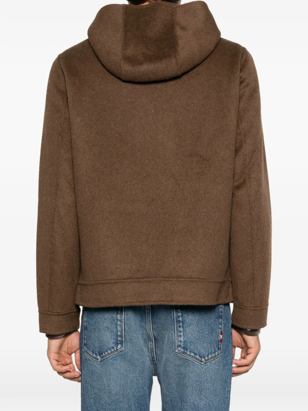 Woolrich hooded zip-up jacket Bruin