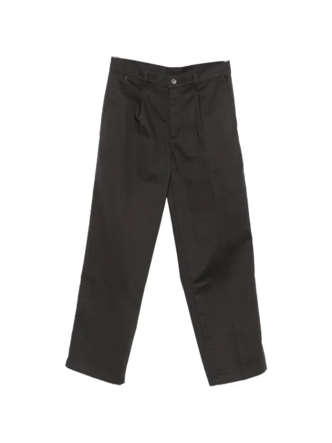 Levi's pleated-detail straight-leg jeans