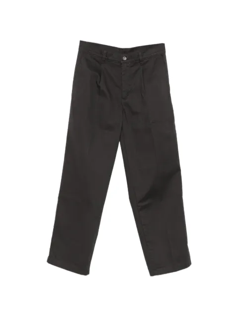 Levi's pleated-detail straight-leg jeans