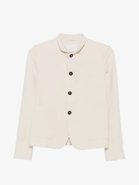 Circolo 1901 mandarin-collar patch-pocket jacket