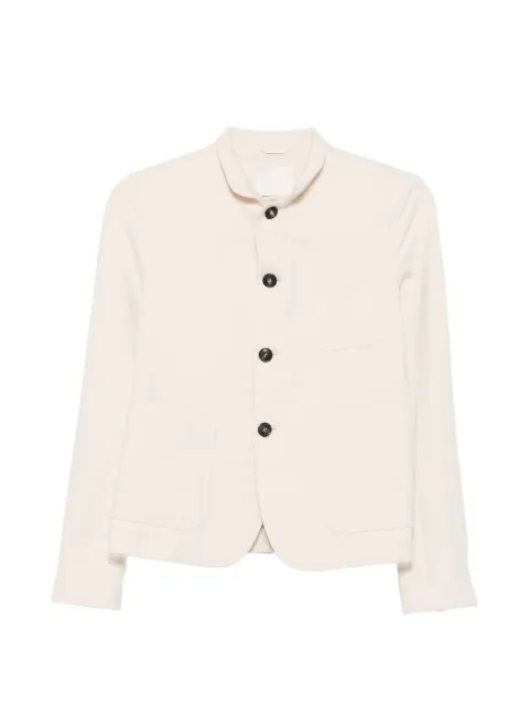 Circolo 1901 mandarin-collar patch-pocket jacket