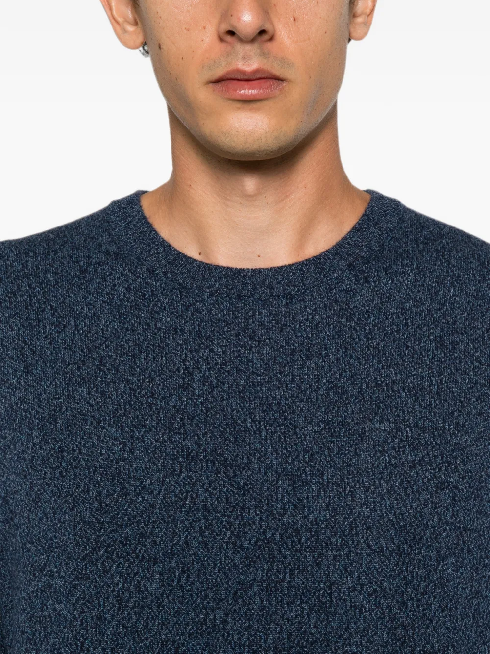 Brunello Cucinelli Kasjmier trui met ronde hals Blauw