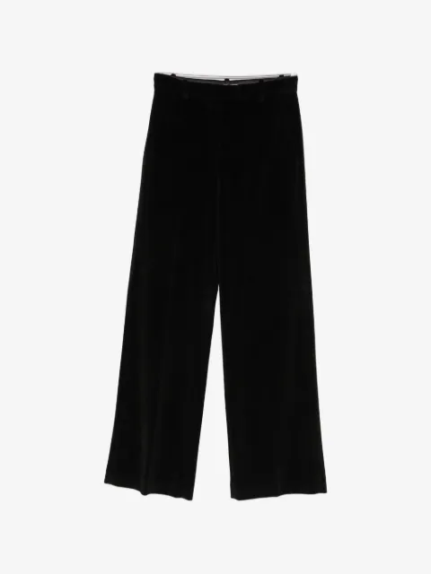Circolo 1901 velvet-effect trousers