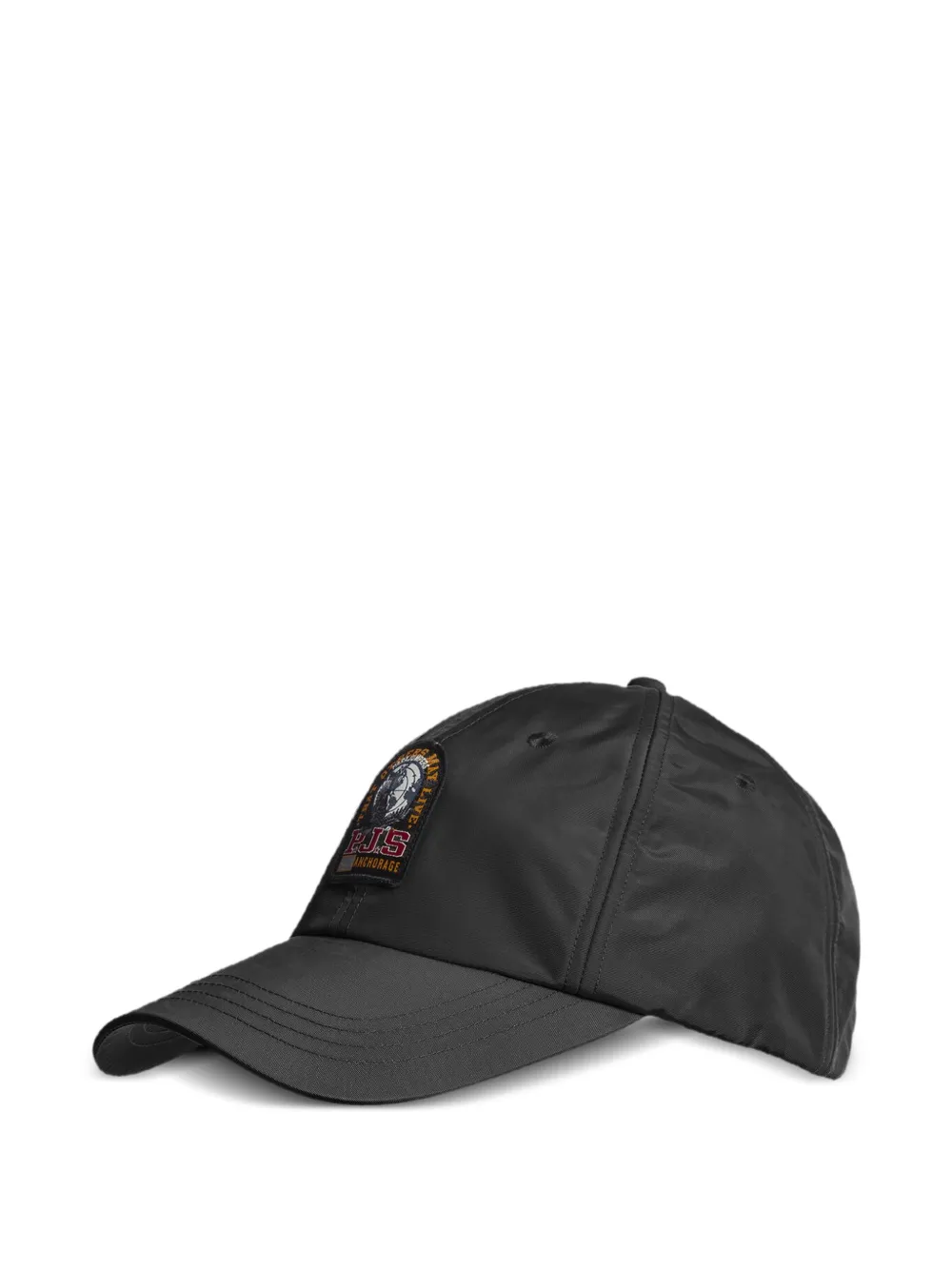 Parajumpers Honkbalpet met patch Zwart