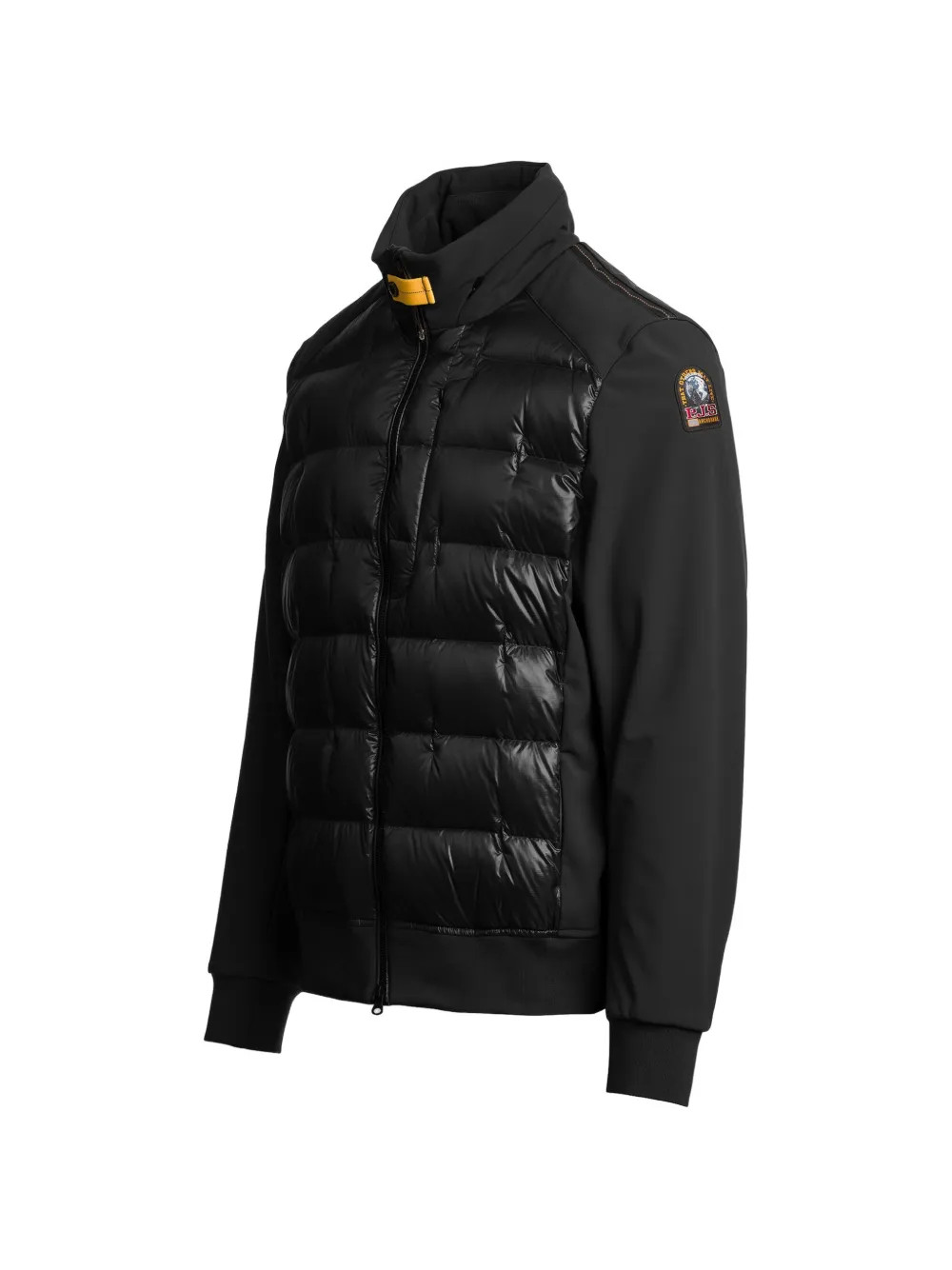 Parajumpers Matty gewatteerd hybride jack Zwart