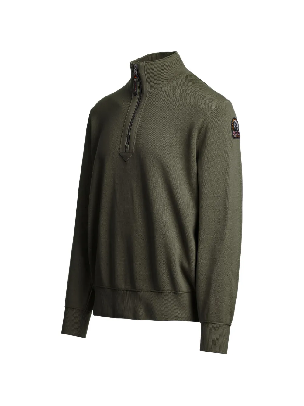 Parajumpers Basic Scoe trui met halve rits Groen