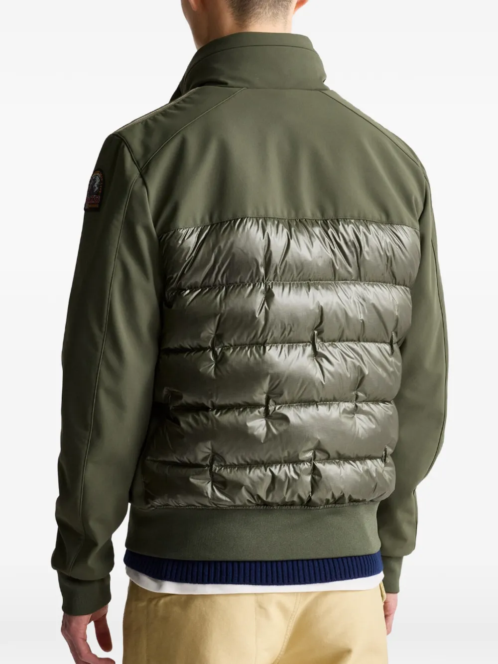 Parajumpers Matty gewatteerd hybride jack Groen