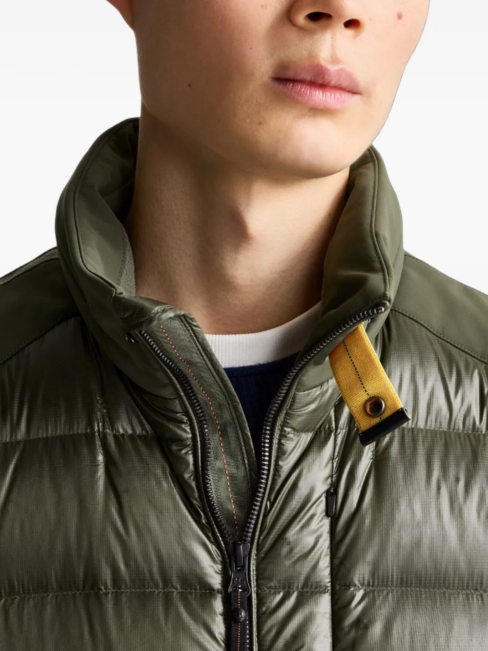 Parajumpers Matty gewatteerd hybride jack Groen