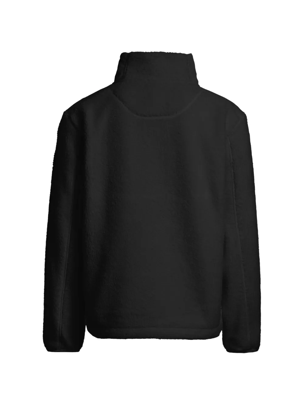 Parajumpers Bergen No Embro sweater met halve rits Zwart
