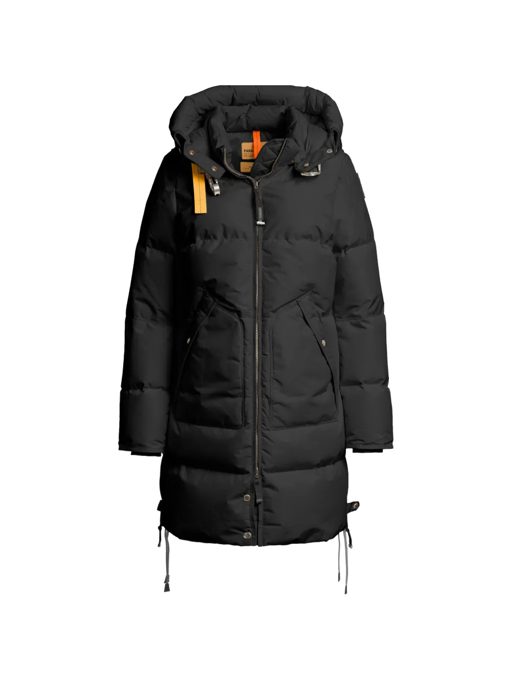 Parajumpers Long Bear hooded parka coat - Black