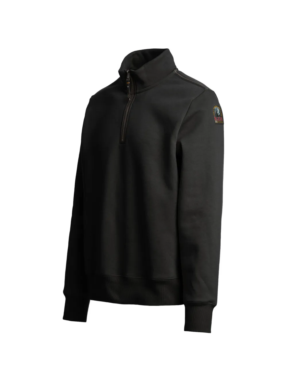 Parajumpers Broad Peak sweater met halve rits Zwart