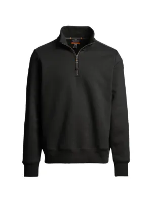 Stone Island half-zip Patch Sweatshirt | Black | FARFETCH