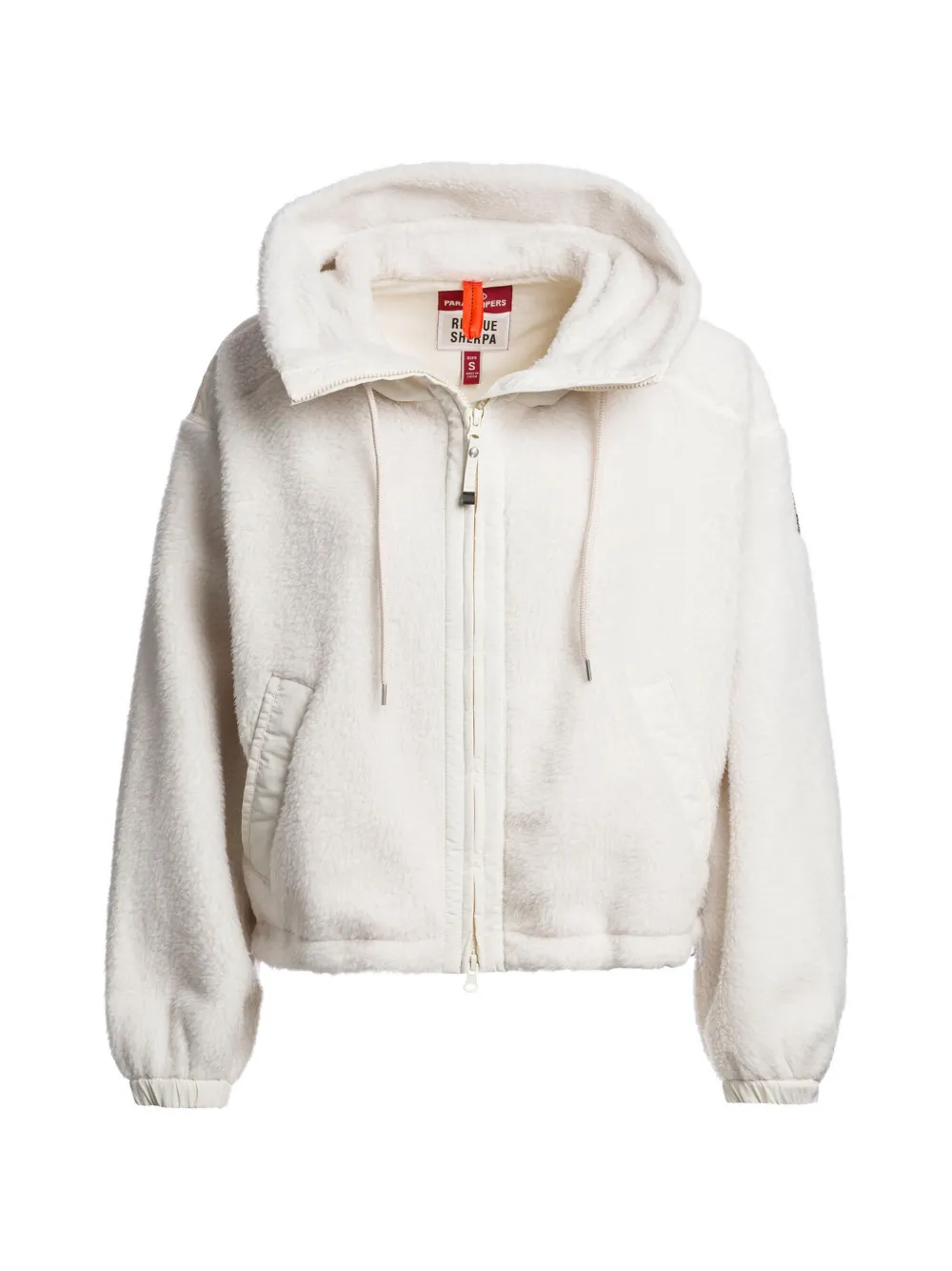 Parajumpers Felpa Kisha No Embro con cappuccio - Bianco