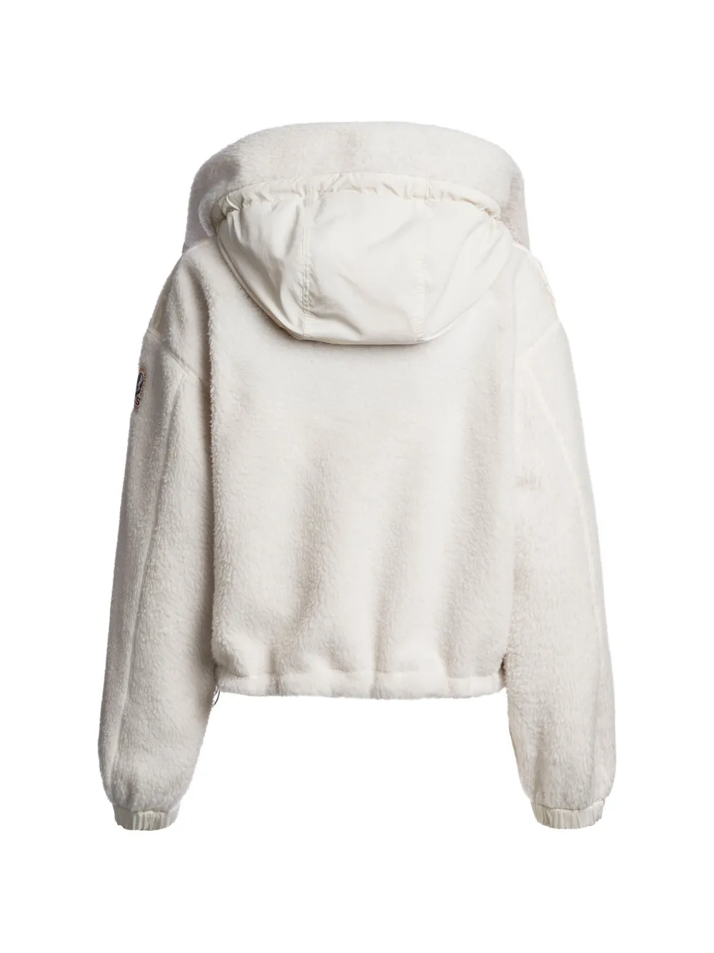 Parajumpers Kisha No Embro hoodie met fleece textuur Wit