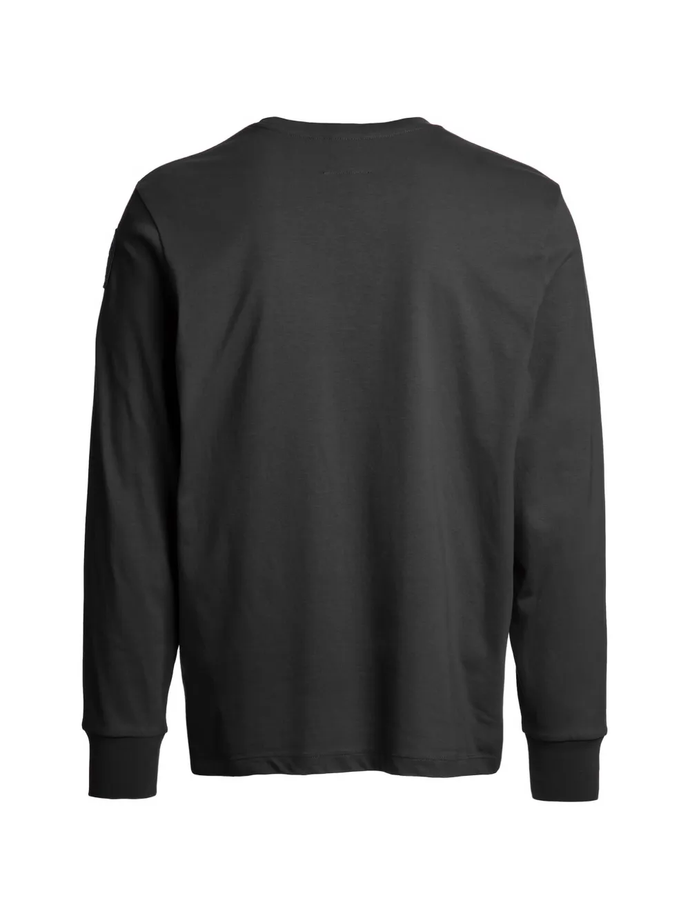 Parajumpers T-shirt met logopatch en lange mouwen Zwart