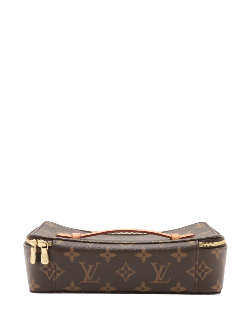 Louis Vuitton Pre-Owned 2018 Monogram Nice Trousse Bijoux Accessory Case vanity bag - Braun