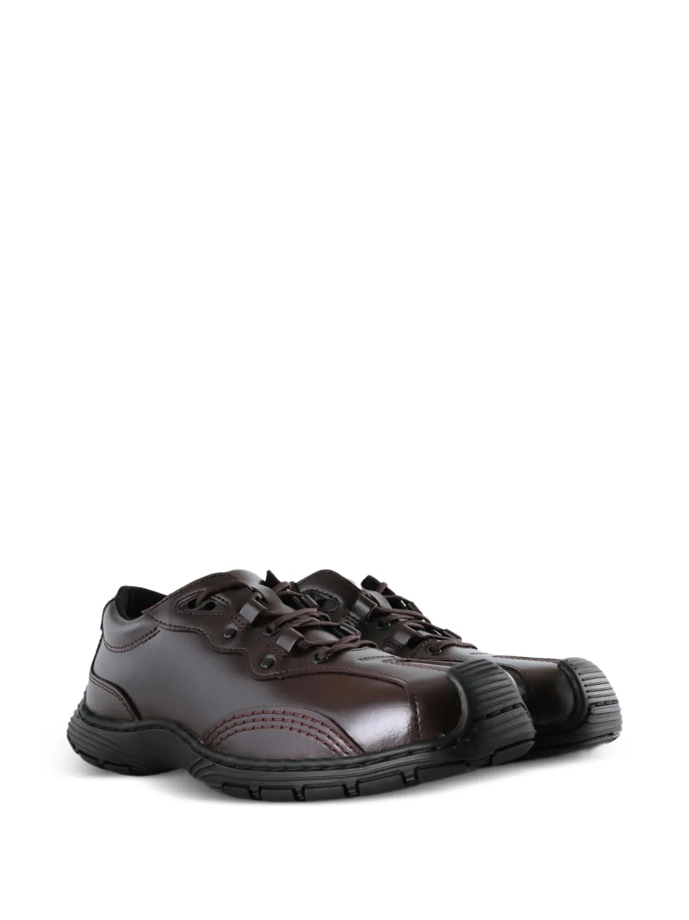 Dr. Martens Aurix 51 lace-up Panelled Derby Shoes | Brown | FARFETCH