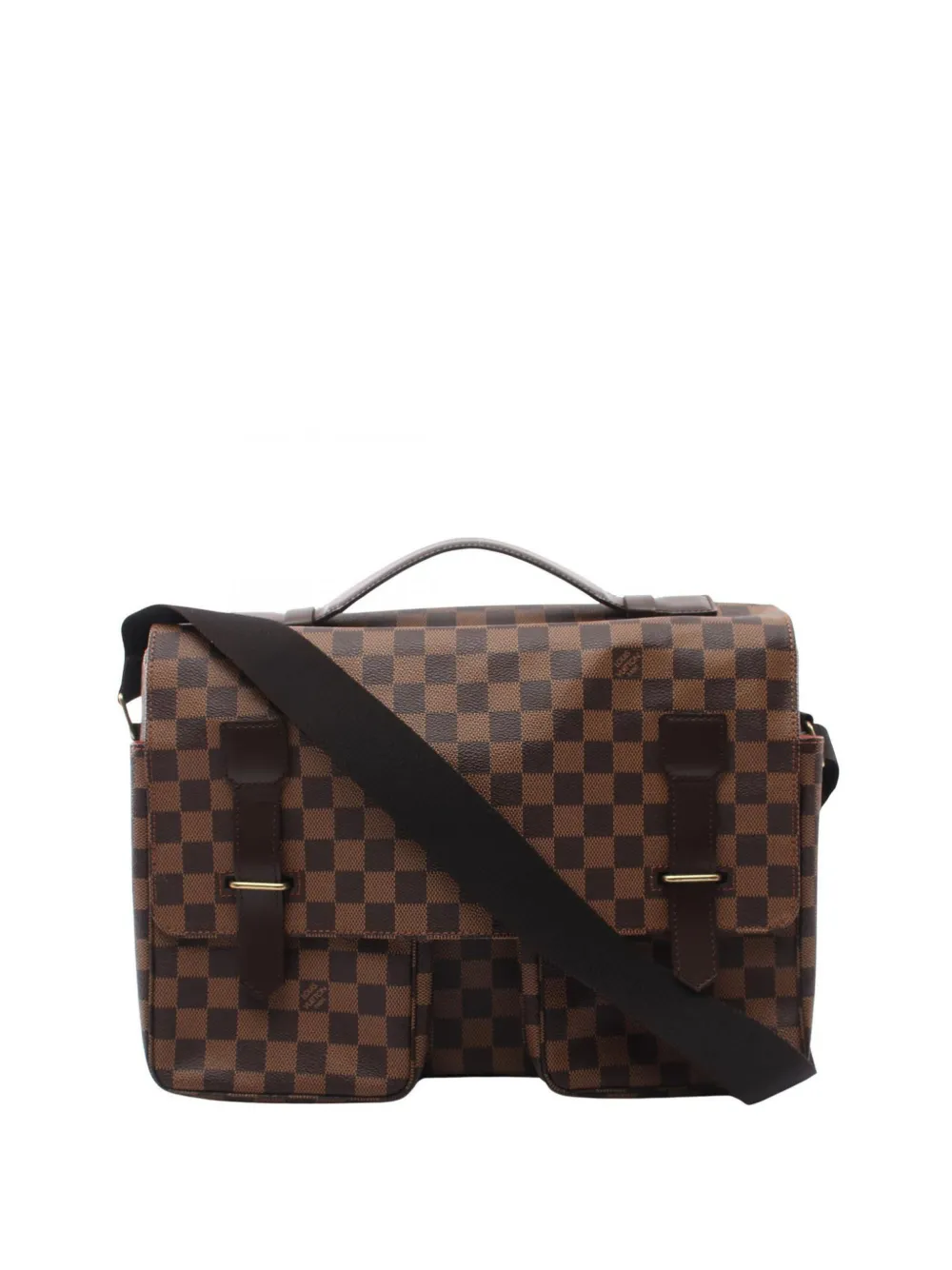 Louis Vuitton Pre-Owned 2004 Damier Ebene Broadway satchel - Marrone