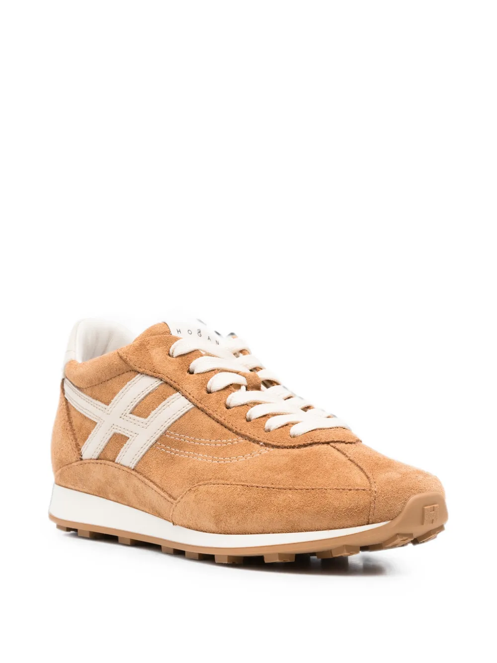 Hogan logo-patch sneakers Bruin
