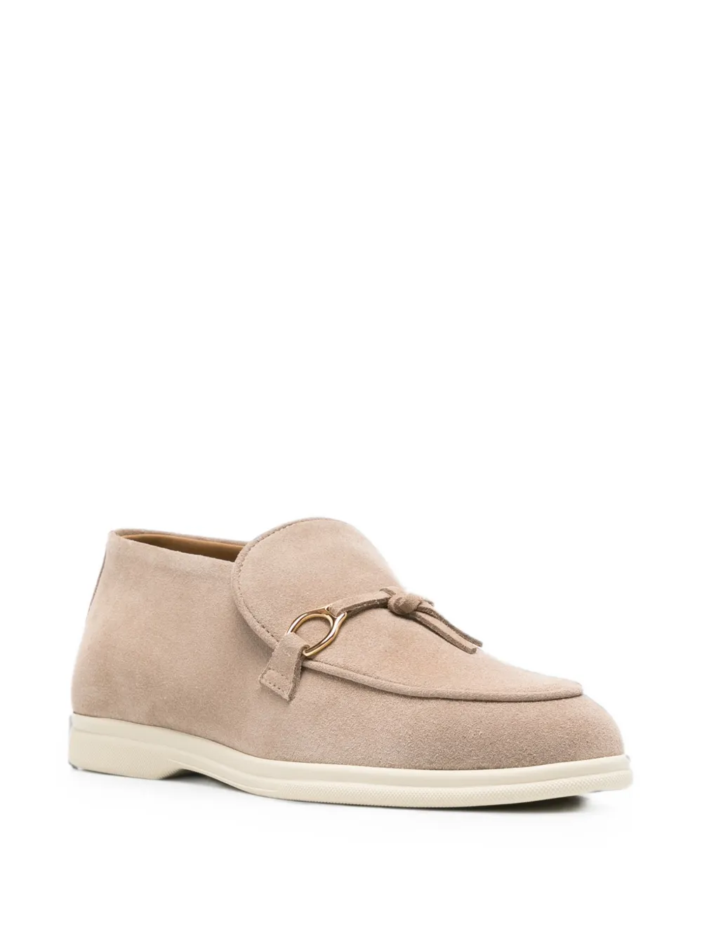 Henderson Baracco suede loafers Beige
