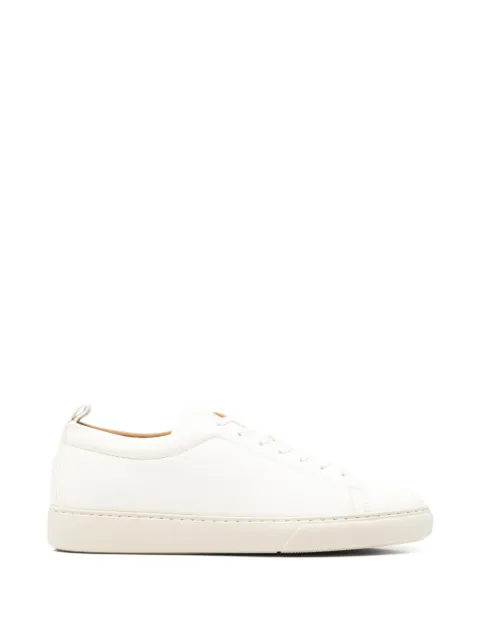 Henderson Baracco grained-leather sneakers