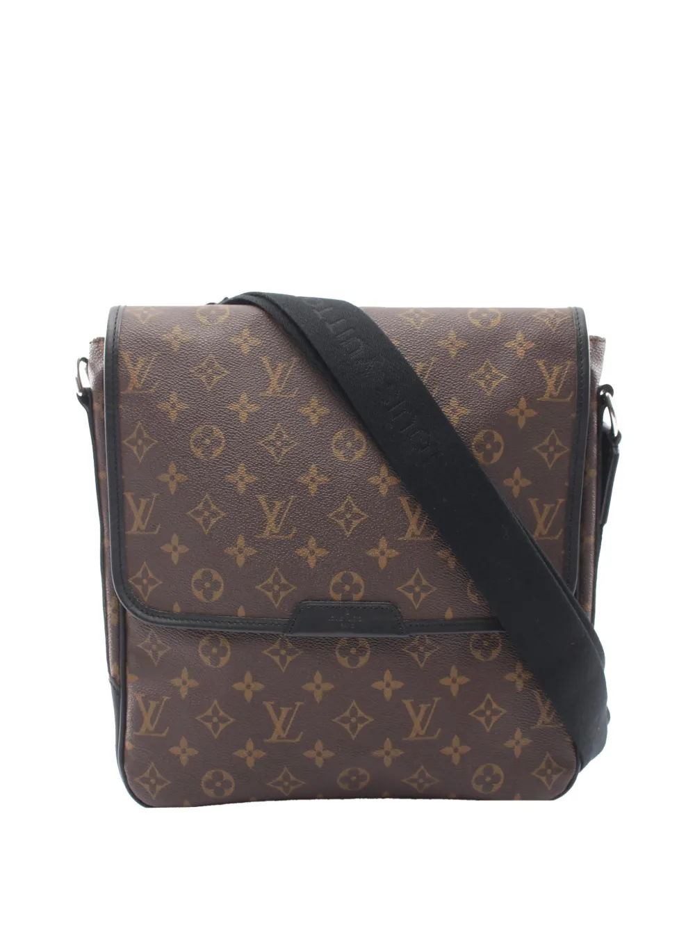 Louis Vuitton Pre-Owned 2009 Monogram Macassar Bass MM crossbody bag - Braun