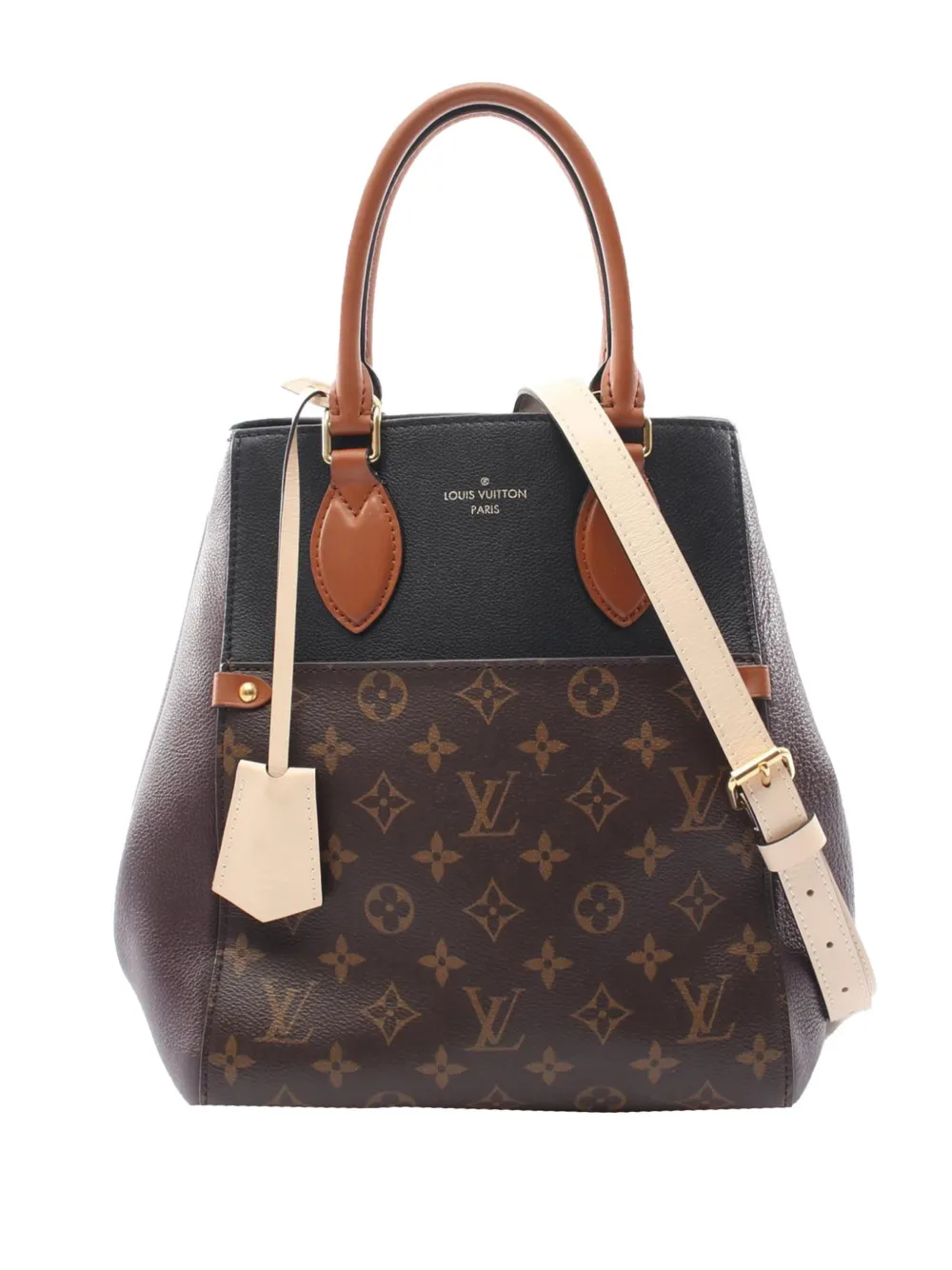 Louis Vuitton Pre-Owned 2020 Monogram Fold Tote MM satchel - Marrone