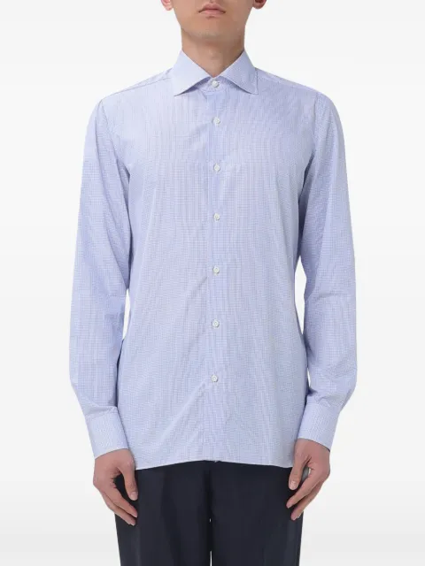 Luigi Borrelli camisa con rayas estampadas