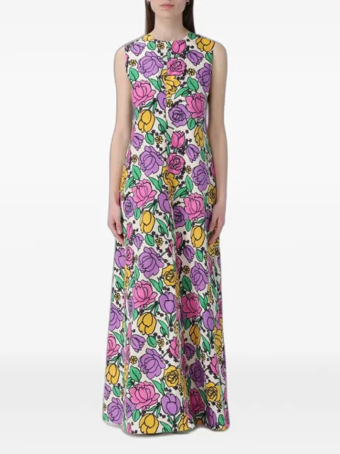 Ter Et Bantine floral-print sleeveless maxi dress