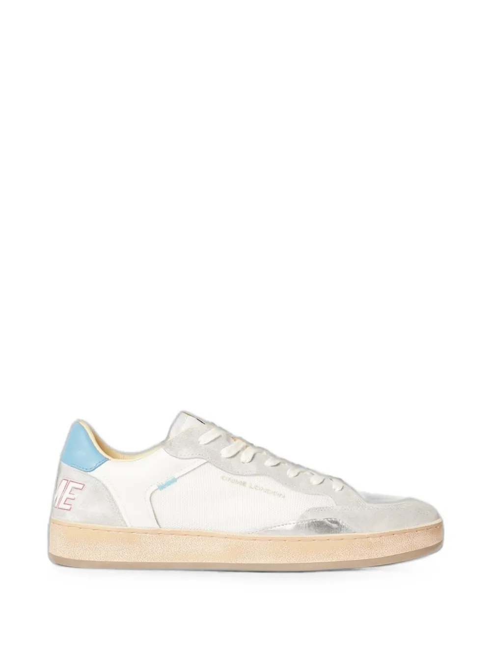 Crime London Chelsea panelled sneakers Wit