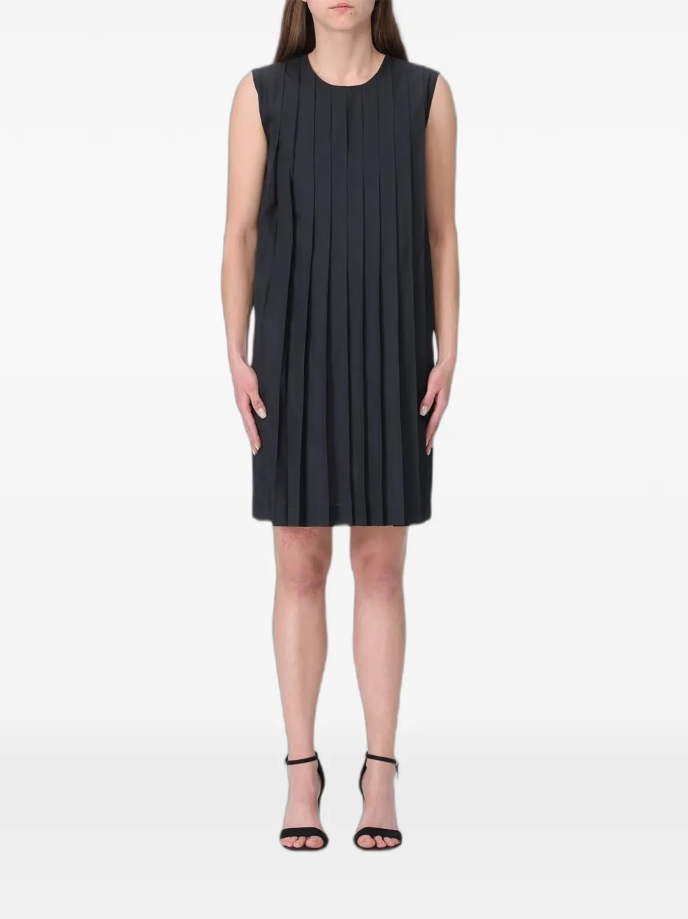 Ter Et Bantine pleated crepe mini dress
